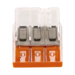 Wago Sachet de 20 bornes 3 entrées série 2273 -