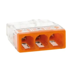 Wago Sachet de 20 bornes 3 entrées série 2273 -