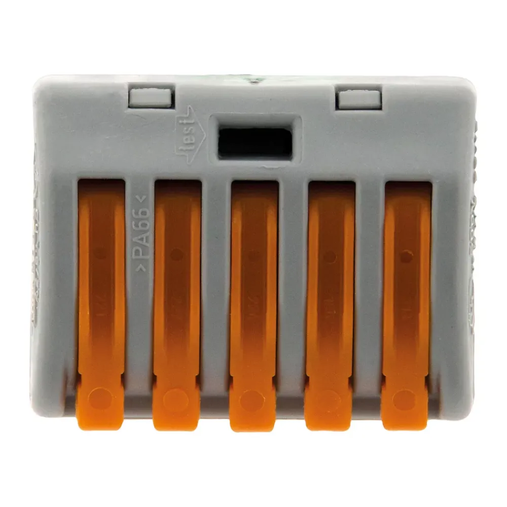 Wago Sachet de 5 bornes 5 entrées série 222 -