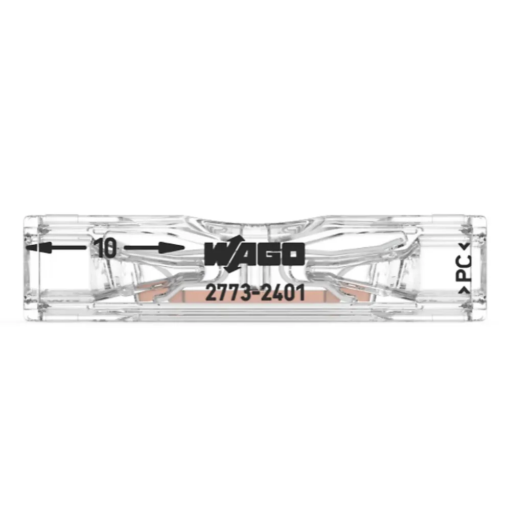 Wago Sachet de 10 bornes Inline série 2773 -