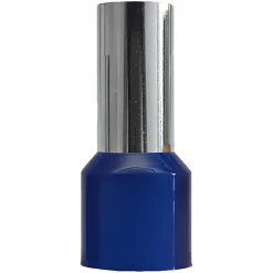 Arvi Sachet De 100 Embouts De Câblage Pour Fil Souple Section 50mm² - Bleu - Collerette Isolante