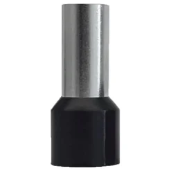 Arvi Tournevis D'Électricien-Sachet De 100 Embouts De Câblage Pour Fil Souple Section 25mm² - Noir - Collerette Isolante