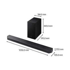 Samsung Assistant Vocal-Q-series Barre de son HW-Q610F 2025