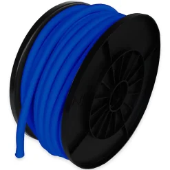 Tecplast Tendeur, Sandow Et Élastique-Sandow élastique Bleu 40 mètres - Qualité PRO 9SW - Tendeur pour bâche de diamètre 9 mm