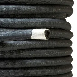 Tecplast Tendeur, Sandow Et Élastique-Sandow élastique Diamètre 9 mm 10 mètres Tendeur Couleur Noire Fixation Baches