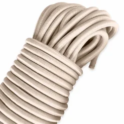 Tecplast Tendeur, Sandow Et Élastique-Sandow élastique Ivoire 30 mètres - Qualité PRO 9SW - Tendeur pour bâche de diamètre 9 mm