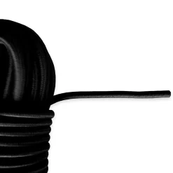 Tecplast Sandow élastique Noir 60 mètres - Qualité PRO 9SW - Tendeur pour bâche de diamètre 9 mm