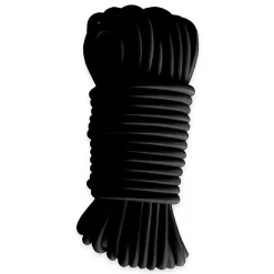 Tecplast Sandow élastique Noir 60 mètres - Qualité PRO 9SW - Tendeur pour bâche de diamètre 9 mm