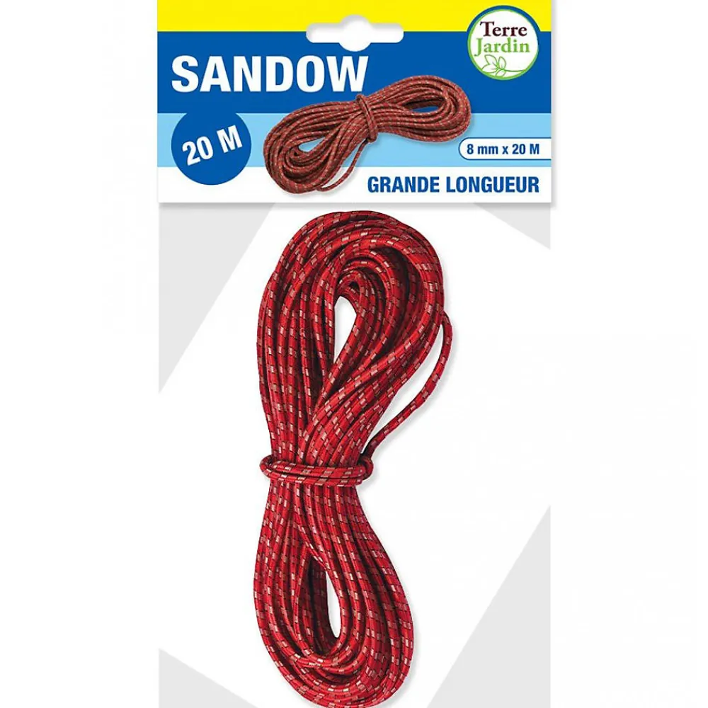 Terre Jardin Sandow 20 mètres fin et souple (8 mm)