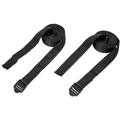 Diall Sangle à boucle noire Ø. 25 mm, 2.5 m vendue par 2