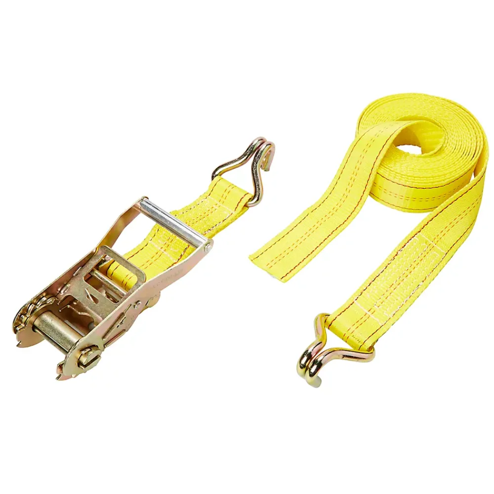 Diall Sangle-Sangle à cliquet B4-33 L. 6 m x l. 3,5 cm jaune