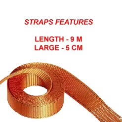 Master Lock Sangle à cliquet de 9 m Orange