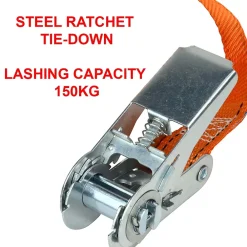 Master Lock Sangle à cliquet de 5 m Orange