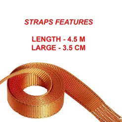 Master Lock Sangle à cliquet Fastlink orange 4,5 m x 35 mm