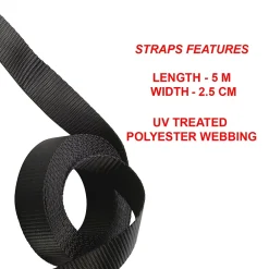 Master Lock Sangle-Sangle à cliquet sans crochet 5 m x 25 mm