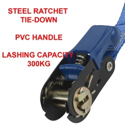 Master Lock Sangle d'arrimage avec tendeur à cliquet 5m 25mm FPR6