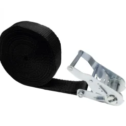 Linxor Sangle-Sangle d'arrimage à cliquet - 35 mm x 7 m - Noir -