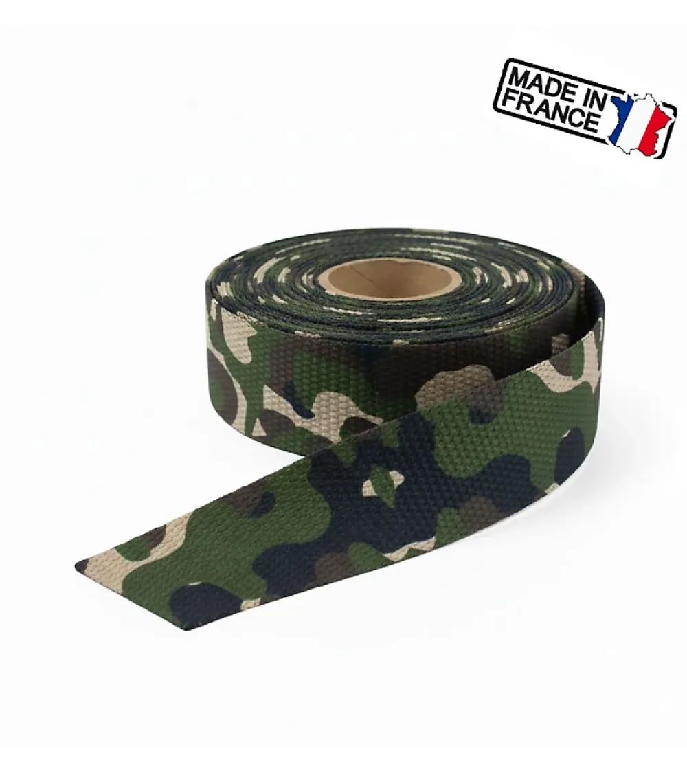 Secodir Sangle-Sangle Décorative Animalière -30 mm - Rouleau 20 Mètres