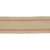 Diall Sangle en jute écru l. 85 mm, vendue au mètre linéaire
