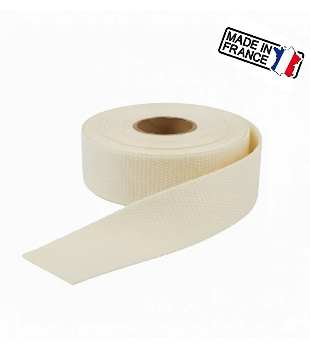 Secodir Sangle Polysangle Tissée Uni 30 mm - Rouleau 25m
