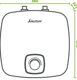 Sauter Chauffe-eau électrique sous évier 15 L Liquine