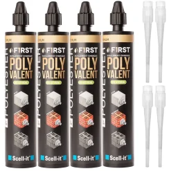 Scell-It SCELL IT 4 Cartouches FIRST300 Ton Pierre Scellement Chimique Haute Performance Béton Et Maçonnerie