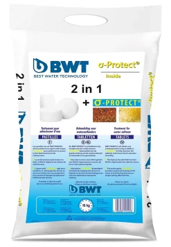 BWT Sel pour adoucisseur d'eau 2 en 1 Protect 18kg