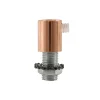 Lnd Fixation Et Raccordement Du Câble-Serre-Câble Cylindrique Métal Cuivré avec Tige Écrou et Rondelle - Accessoires de Fixation Métalliques