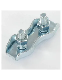 Vis Express Serre-câble plat duplex Acier zingué Câble De 4 - 5 pièces