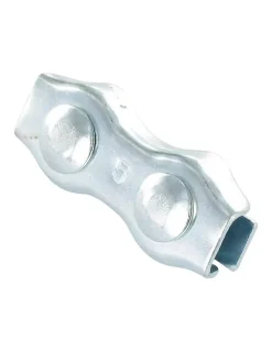 Vis Express Serre-câble plat duplex Acier zingué Câble De 4 - 5 pièces