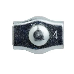 Diall Serre-câbles plat 1 boule pour Ø. 2 mm vendu par 2