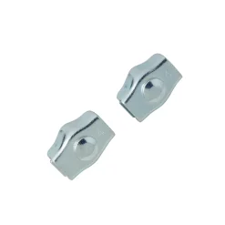 Diall Serre-câbles plat 1 boule pour Ø. 4 mm vendu par 2