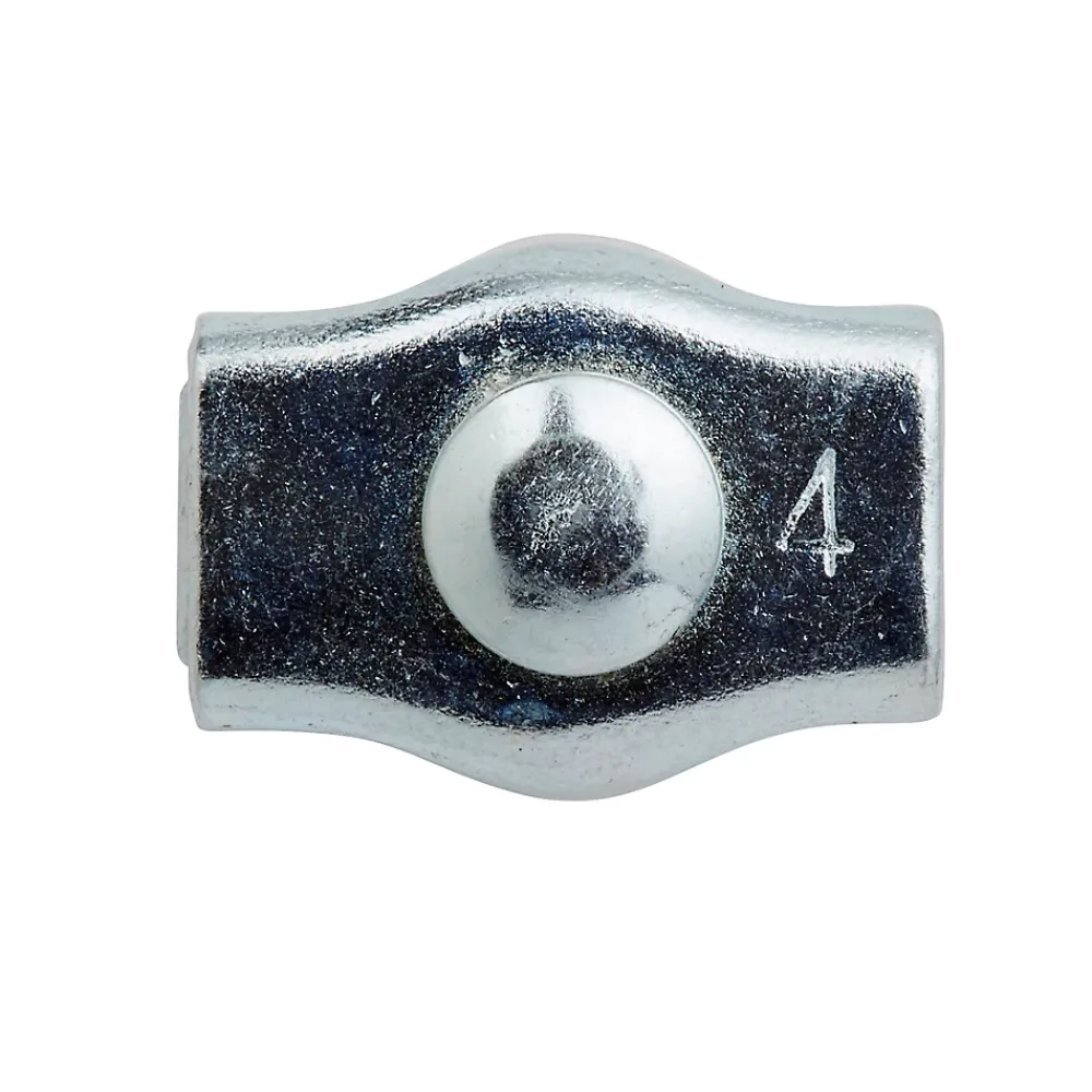 Diall Serre-câbles plat 1 boule pour Ø. 4 mm vendu par 2