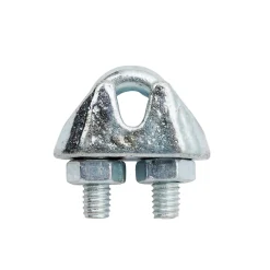 Diall Serre-câbles étrier pour Ø. 3/4 mm vendu par 2