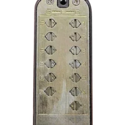 PROCode Cylindre De Serrure-Serrure à code mécanique bt07 - argent