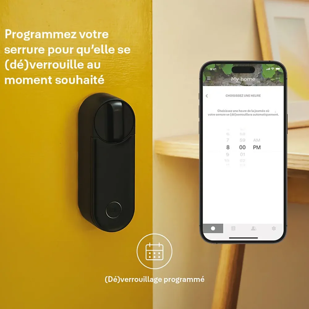 Yale Serrure connectée Linus L2 argent