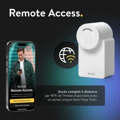 Nuki Serrure connectée Smart Lock Go blanche