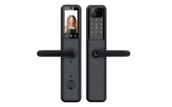 Rentside Serrure Connectée Wi-Fi avec Reconnaissance Faciale 3D, Caméra Full HD et Contrôle à Distance