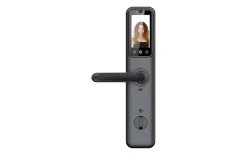 Rentside Serrure Connectée Wi-Fi avec Reconnaissance Faciale 3D, Caméra Full HD et Contrôle à Distance