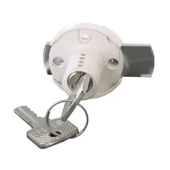 Diall Serrure De Meuble|Serrure De Meuble-Serrure à cylindre droite/gauche Plastique AXE 20 ø35 mm