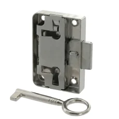 Diall Serrure en applique l. 39 mm x H. 55 mm x EP. 9 mm