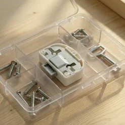Diall Serrure en applique l. 38 mm x H. 59 mm x EP. 10 mm