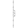 Ferco Loquet, Targette Et Moraillon De Porte-Serrure à larder SECURY 30/92 4 galets têtière de 16mm carré 8mm L 2285mm cote D 1050mm - - 6-27196-01-0-1