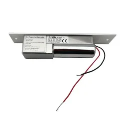 BT SECURITY Verrou De Porte-Serrure électrique temporisée à pêne piston à rupture sbt100t (nc)