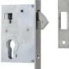 Cisa Serrure monopoint à larder profil étroit à crochet axe 50mm - - CIS45110.50