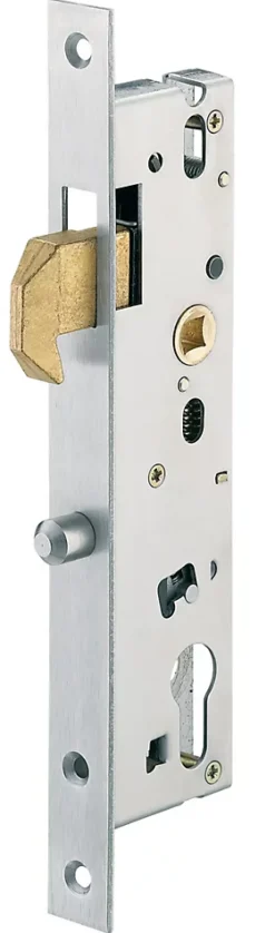 Stremler Assa Abloy Loquet, Targette Et Moraillon De Porte-Serrure monopoint à larder Série 2565 pêne à mentonnet coffre 47mm - STREMLER - 2565.47.0