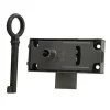 Diall Serrure De Meuble|Serrure De Meuble-Serrure à patte AXE 20 l. 37 mm x H. 50 mm x EP. 10 mm
