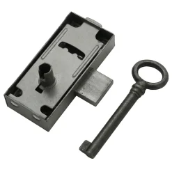 Diall Serrure De Meuble|Serrure De Meuble-Serrure à patte AXE 20 l. 37 mm x H. 50 mm x EP. 10 mm
