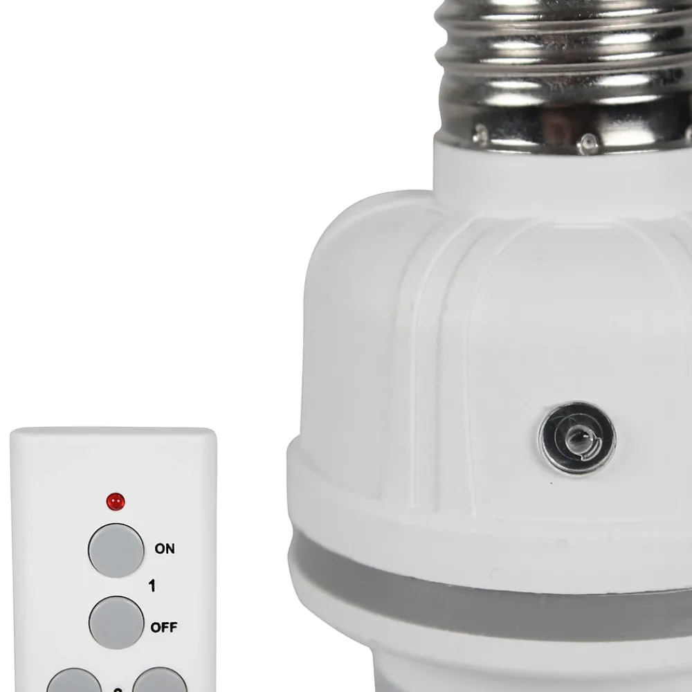 Fishtec Set de 2 Douilles E27 + Télécommandées