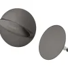 Hansgrohe Evacuation De Baignoire-Set de finition vidage baignoire Flexaplus noir chromé brossé